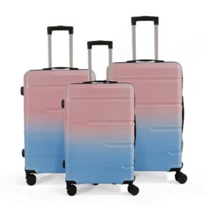 Patterned luggage