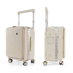 Aluminum frame luggage